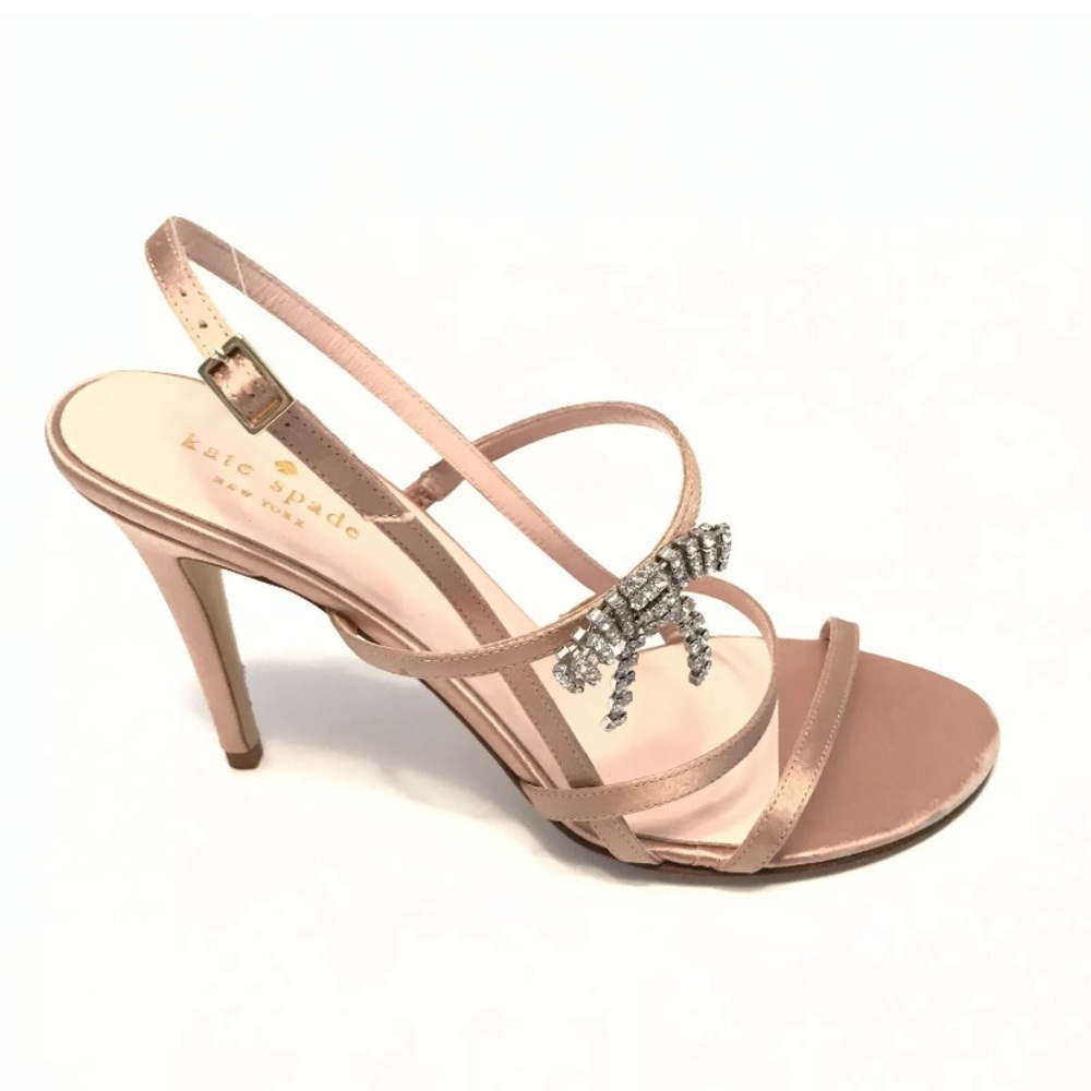 Kate Spade Swenson Rose Gold Strappy Sandals NWT